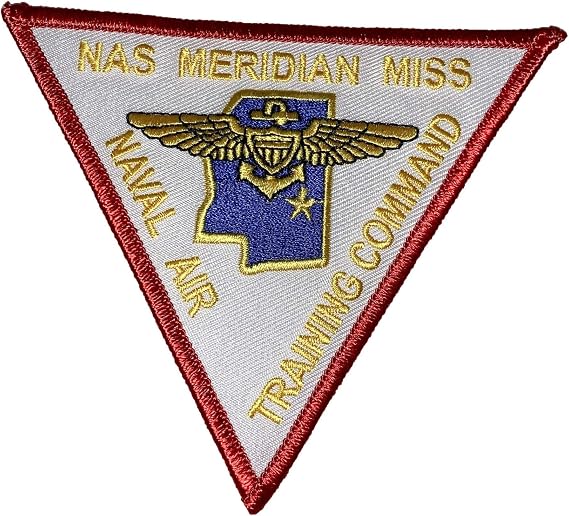 NAS Meridian Patch with Hook and Loop, 4.25"