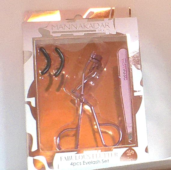 Manna Kadar Fabulous Flutter 4pcs Eyelash Set, Rose Gold