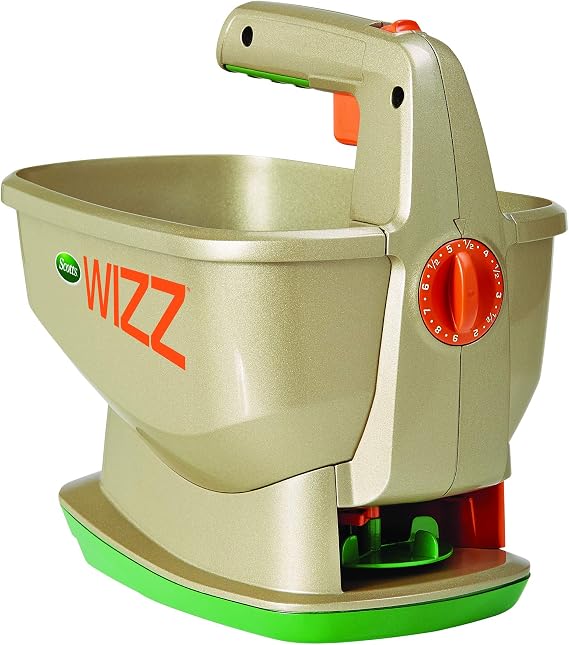 Scotts Wizz Battery Powered Fertilizer, Seed, and Ice Spreader