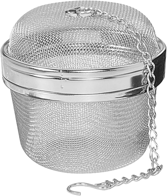 Fox Run - 5143 Fox Run Spice Infuser/Tea Ball, 3 x 3 x 3 inches, Metallic