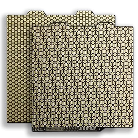 184x184mm Double Sided Flexible PEI Honeycomb Sheet, Smooth Honeycomb+Square Surface for Bambu Lab A1 Mini 3D Printer, 3D Printer PEI Plate Removable Platform.