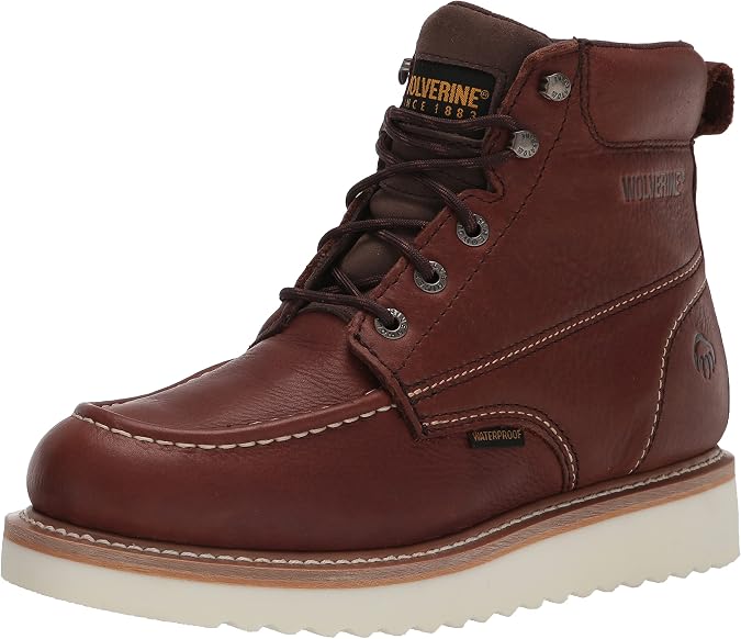 WOLVERINE Men's Loader Waterproof Construction Boot