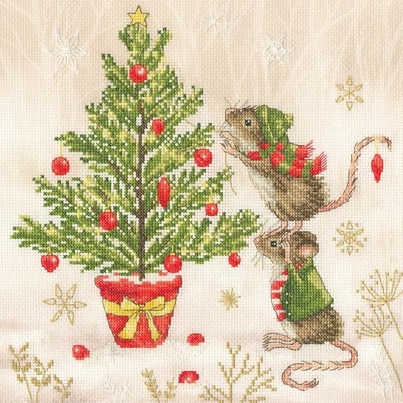 Bothy Threads Counted Cross Stitch Kit - Decorating Double Act