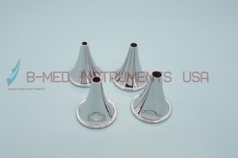 Set of 4 Boucheron Ear Specula Speculum 4.5MM 5.5MM 6.5MM 7.5MM