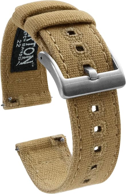 BARTON Canvas Quick Release Watch Band Straps