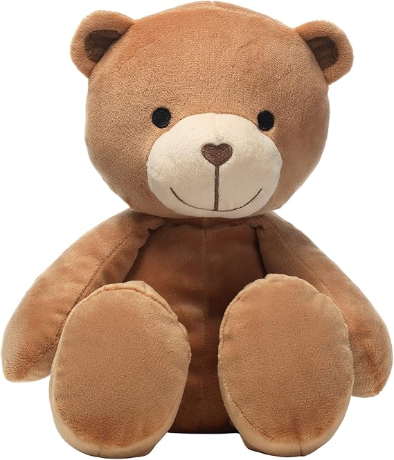 Bedtime Originals Animal Alphabet Plush Brown Bear Stuffed Animal Toy