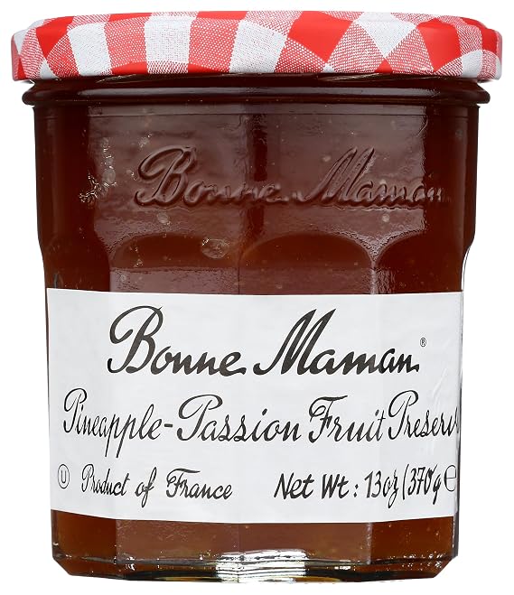 Bonne Maman, Pineapple Passion Fruit Preserves, 13 Ounce