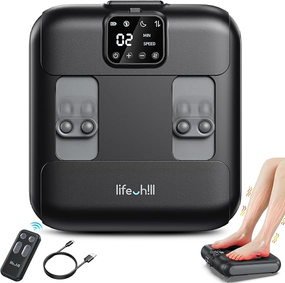 lifechill Cordless Foot Massager, Relieves Plantar Fasciitis and Neuropathy