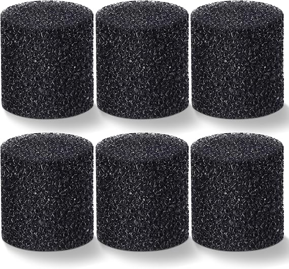 Aquarium Filter Replacement Sponges, Fish Tank Filter Replacement Accessories, for Model PAI-8828, Including 6 Bio-Filter Sponges