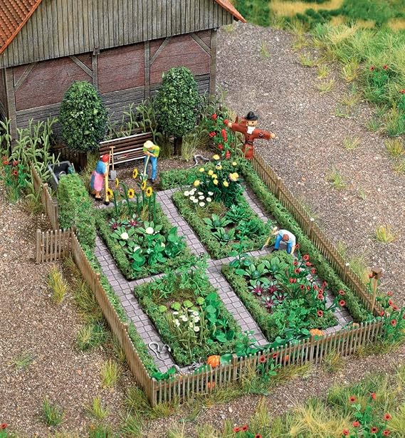 Walthers SceneMaster Vegetable Garden 949-1110 HO Scale Model Railroad - Scenery Kit