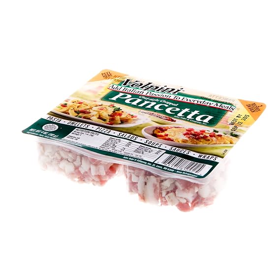 Volpi Chopped Pancetta, 4 Ounce
