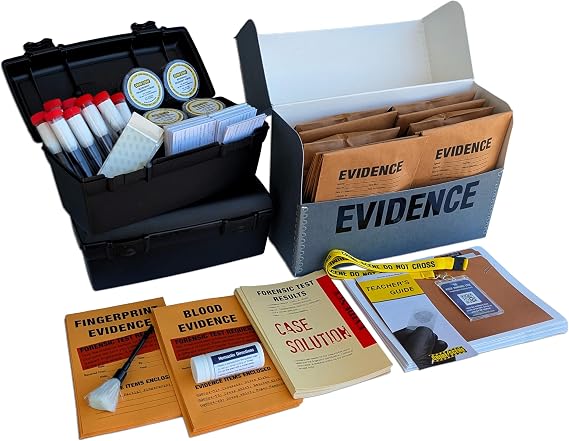 Crime Scene Forensic Science Mega Kit: The Missy Hammond Case - 40-Student Pack