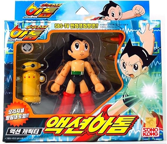 Astro Boy & Robita Action Figure by Takara Korea Imported