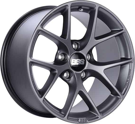 BBS SR Satin Grey Wheel with Painted Finish (18x8"/5x100mm, +48mm offset)