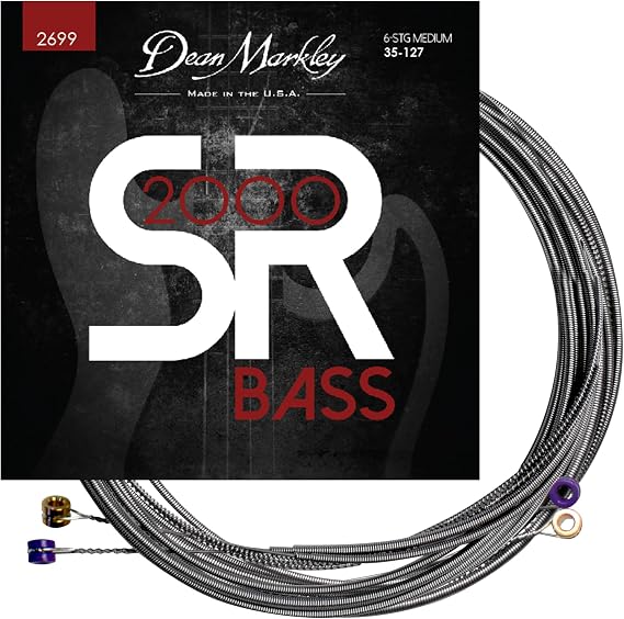 Dean Markley DM2699 Sr2000 Bass Guitar Strings, Size 35 - 128