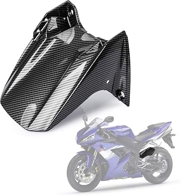 PSLER Rear Mudguard Tire Hugger For YZF 1000 R1 2004-2006Carbon