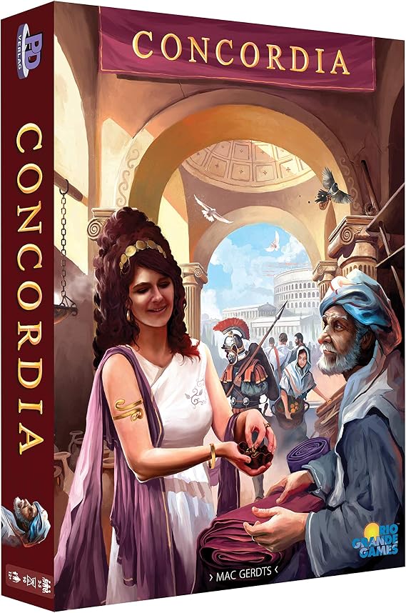 Rio Grande Games Concordia - Strategy Board Game & Economic Development