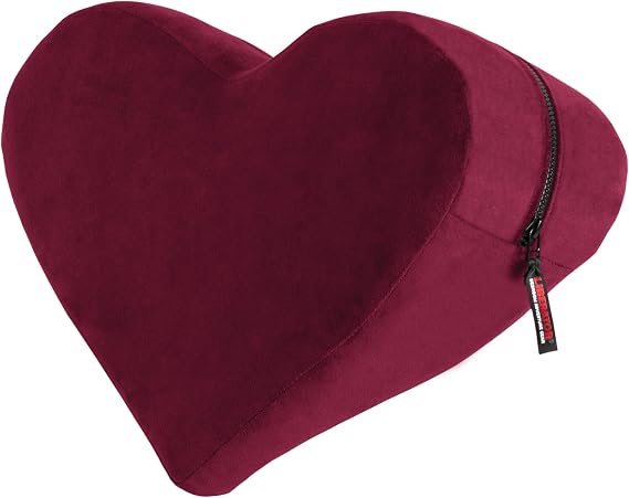 Liberator Heart Wedge Pillow, Red by Lib