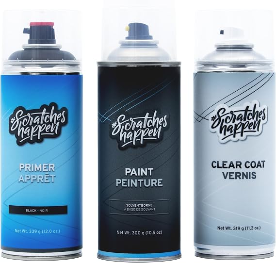ScratchesHappen Exact-Match Spray Paint - Anza Desert (NJ) Tricoat for Karma - Preferred (Paint + Clear Coat + Primer)