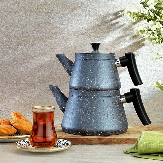 Schafer Solea YY Teapot Set 3 Pieces-Grey