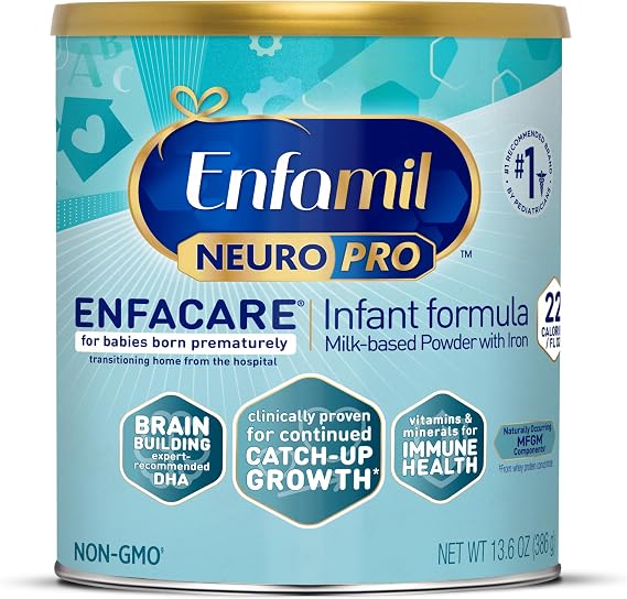 Enfamil NeuroPro EnfaCare High Calorie Premature Baby Formula,13.6 Oz