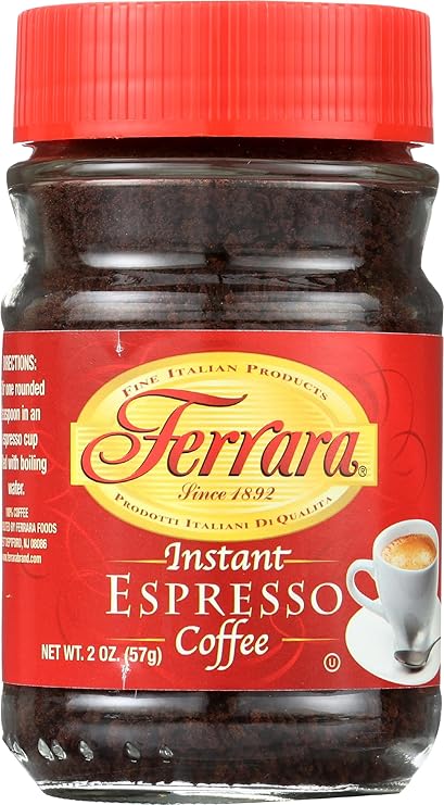 Ferrara Instant Espresso Coffee 2 oz