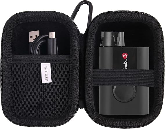 Hard EVA Carrying Case Compatible with Roadie 3 | Smart Automatic Guitar Tuner, Metronome & String Winder storage case
