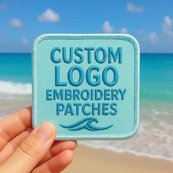 Custom Personalized Logo Embroidered Patches, Any Shape Iron On Sew On Hook and Loop Patch, Custom Image Text Logo Patches, Patch for Backpacks, Jacket, School, Team, Group Pack 5 10 50 100 style5