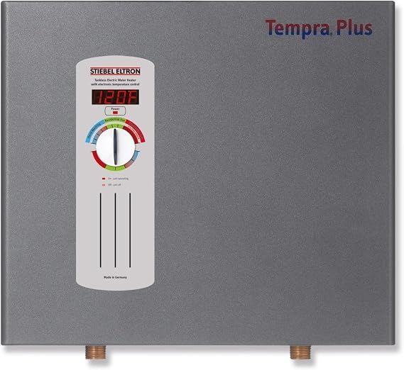 Stiebel Eltron Tempra Plus 29 Tankless Water Heater, 29kW, Gray