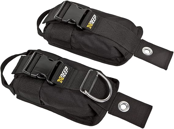 xDeep Secure Weight Pockets, Medium Size 2x10lbs / 2x4kg