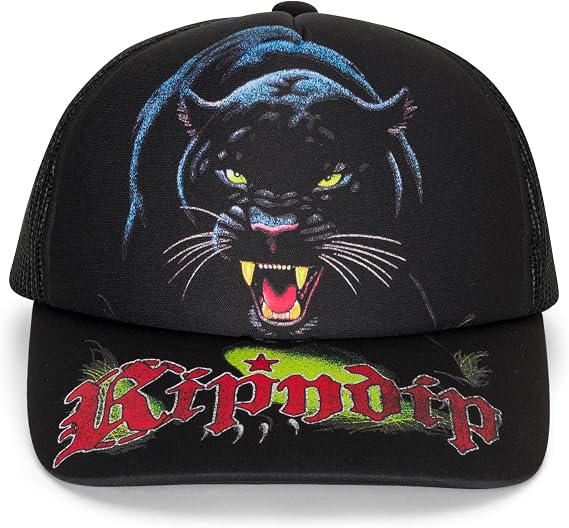 RIPNDIP Black Fein Trucker Hat Classic Streetwear Headwear