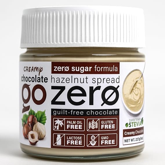 GoZero Creamy White Chocolate Hazelnut Spread