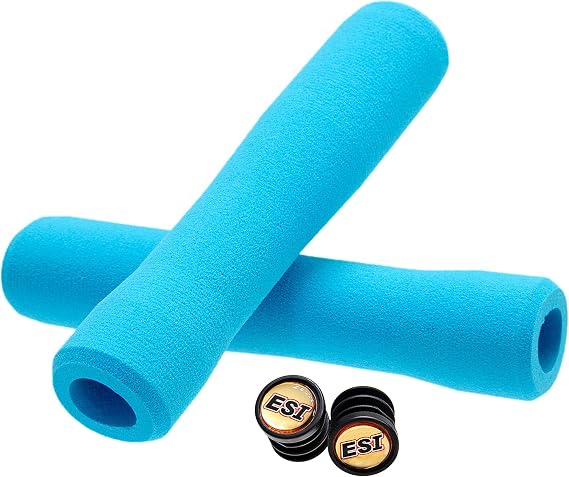 Esi Grips Fit Xc Mountain Bike Grip Aqua, One Size