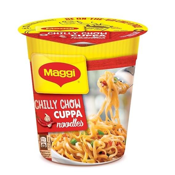 Nestle; MAGGI Cuppa Noodles Chilli Chow & 70g Cup