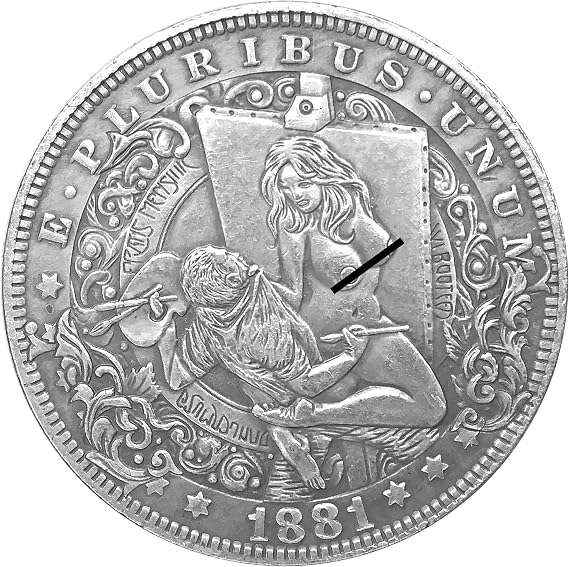 Inner Desire Novelty Good Luck Heads Tails Hobo Token Coin