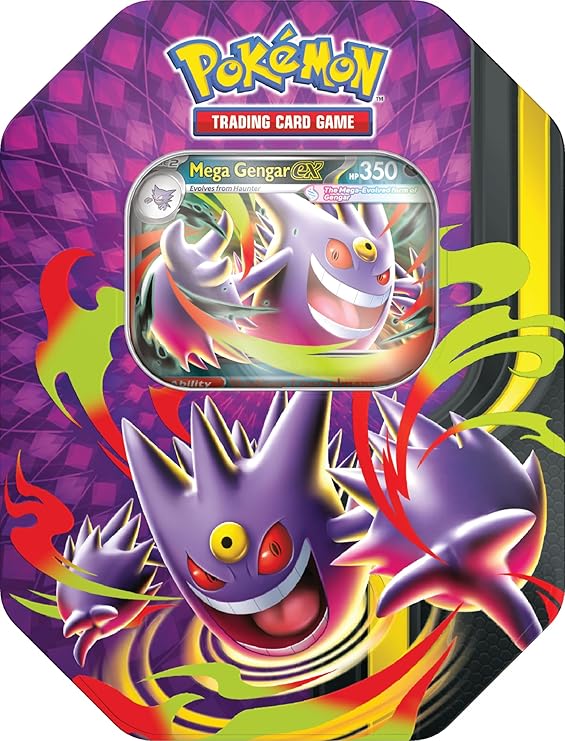 Pokemon TCG: Mega Moonlit Tin Mega Gengar