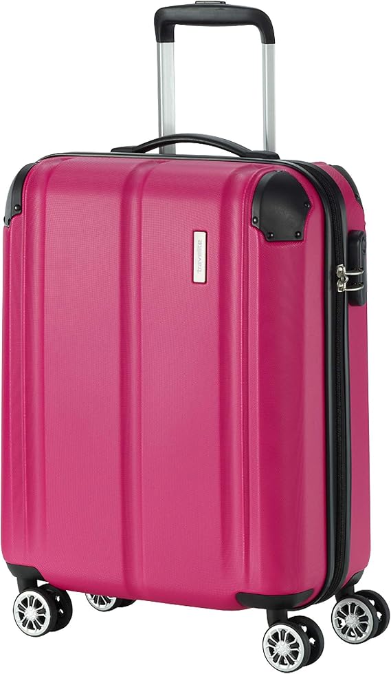 travelite Unisex Adult Hand Luggage, Purple (Beere), 55 Centimeters