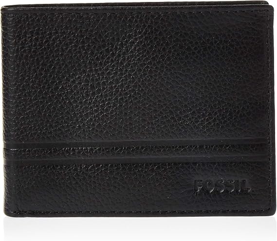 Fossil Men's Leather Bifold Wallet