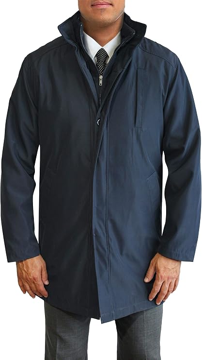Daniel Hechter Shelby All Weather Raincoat Navy Heather