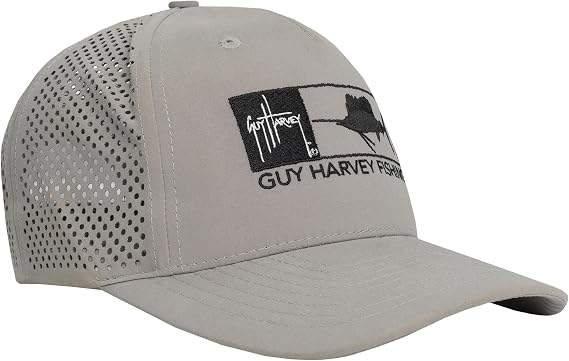 Guy Harvey Mens Perforated Performance Trucker
