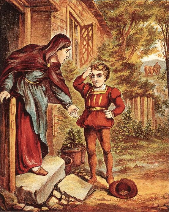 Jack and The Beanstalk - Canvas OR Wall Art