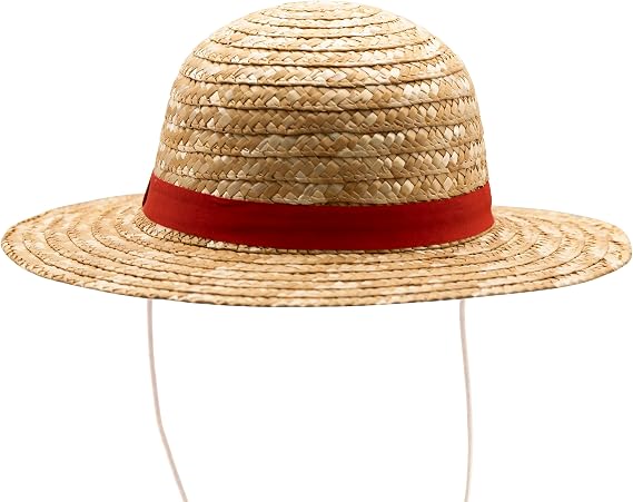 ABYSTYLE Officially Licensed One Piece Monkey D Luffy Straw Hat Performance Animation Pirate Hat Anime Cosplay Accessories Merch Gift