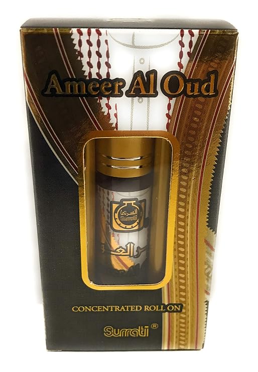 Concentrated Roll On Oudh by Surrati Made in Saudi Arabia KSA 6ML