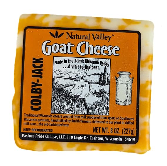 Amish Country Colby Jack Goat Cheese 8 oz