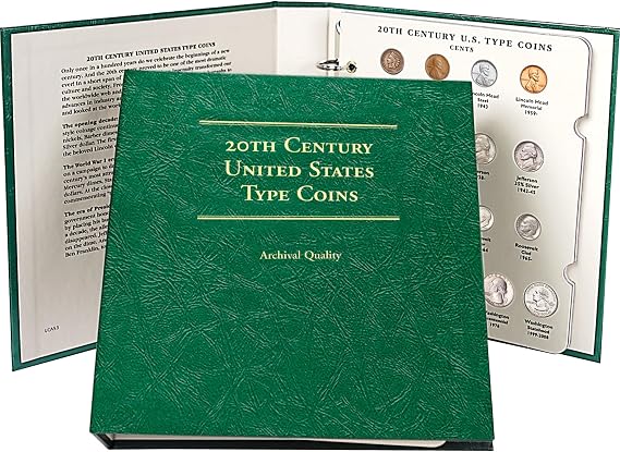 Littleton Coin Company 20th Century U.S. Type Coin Album Coin Storage