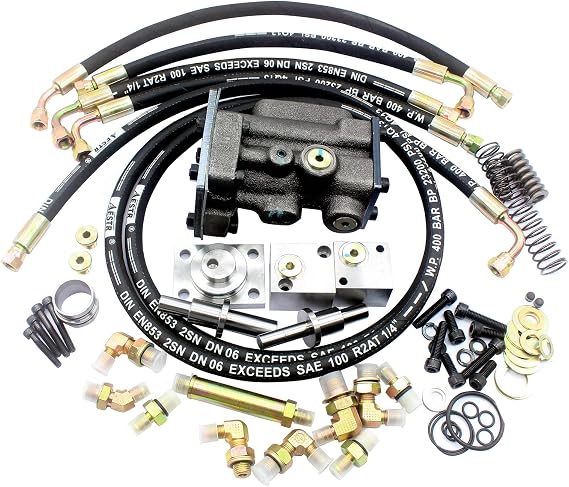EX200-2 EX200-3 EX220-2/3 Excavator Conversion Kit for Hitachi EX220-2 EX220-3 Excavator Hydraulic Pump Regulator Parts with English Installation Instruction, 11 kg,