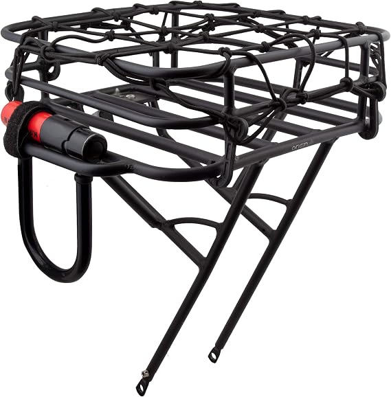 Origin8 Rush Messenger Front Basket Rack, 26-29", Black