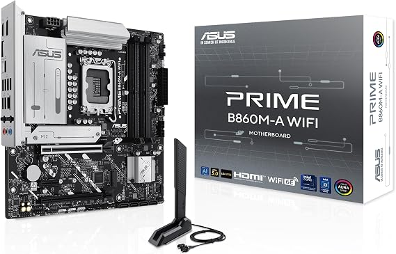 ASUS PRIME B860M-A WIFI WiFi6E Intel LGA1851 mATX Anakart