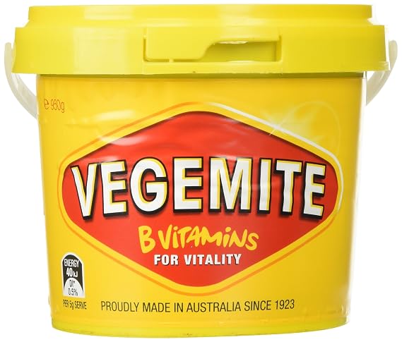 Vegemite Yeast Extract Spread 950g Tub Rich in B Vitamins Made in Australia