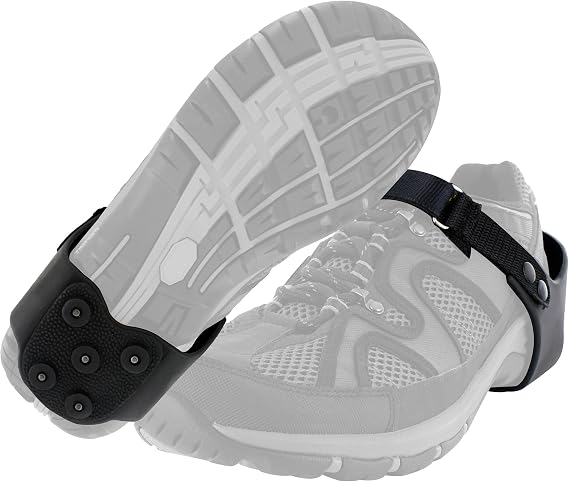 Yaktrax Heeltrax Heel-Only Traction Cleats for Walking on Ice and Snow (1 Pair)